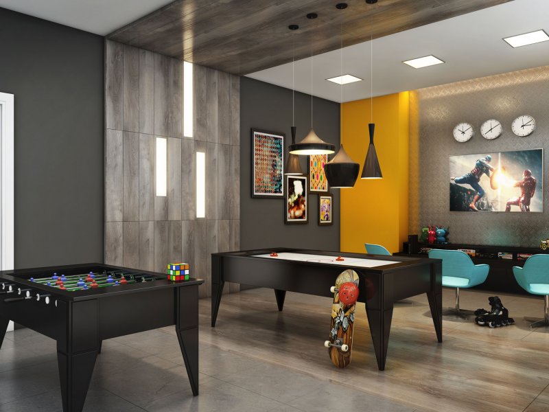 Apartamento para alugar Vila Paulista com 34m² e 2 quartos por R$ 2.000 - 1432319882-salao-de-jogos-infantil.jpg