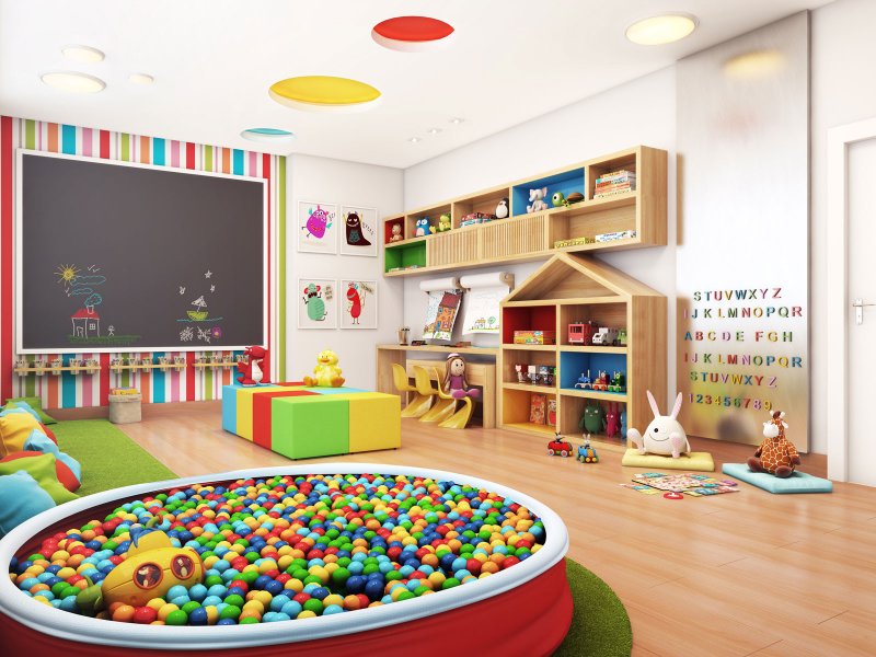 Apartamento para alugar Vila Paulista com 34m² e 2 quartos por R$ 2.000 - 2144976299-brinquedoteca.jpg