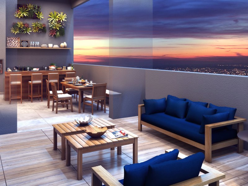 Apartamento para alugar Vila Paulista com 34m² e 2 quartos por R$ 2.000 - 868731051-sky-lounge.jpg