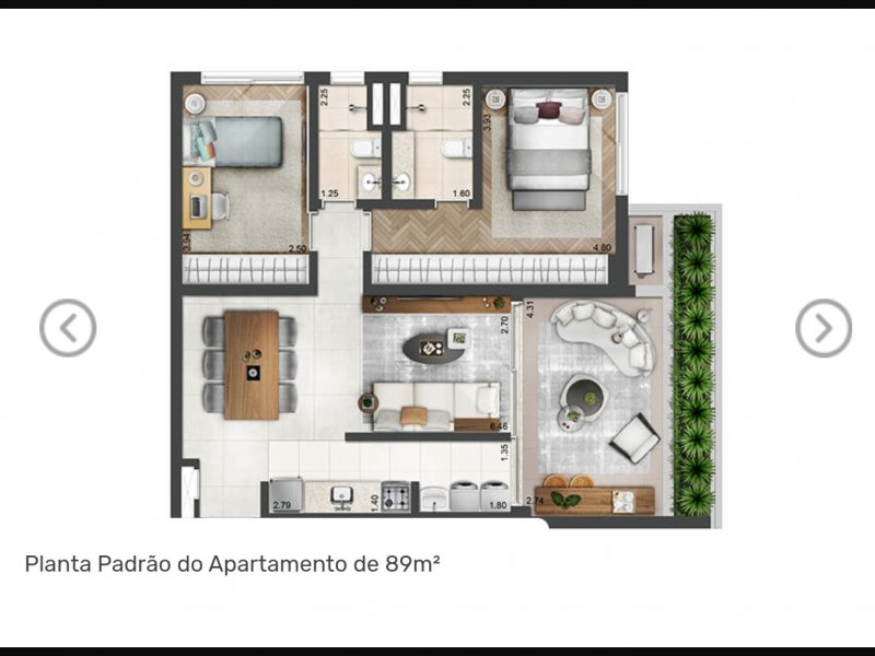 Apartamento à venda Perdizes com 89m² e 2 quartos por R$ 1.290.000 - 43958371-planta-padrao.jpg