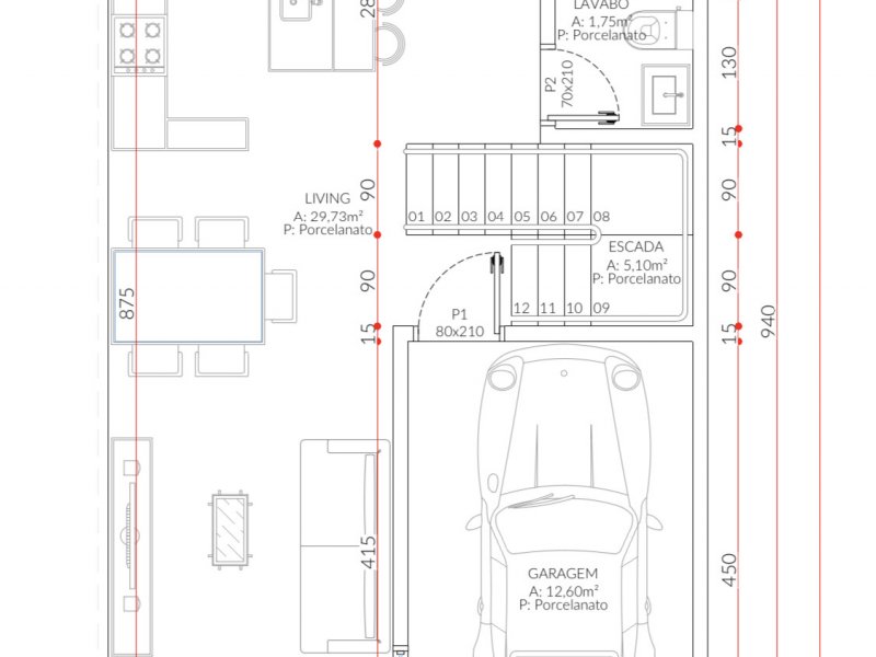 imóvel com 100m² - Centro - Balneário Piçarras