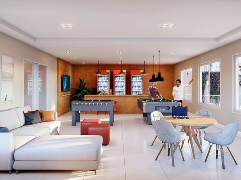 Apartamento à venda Parque Residencial Coelho com 50m² e 2 quartos por R$ 45.000.000 - 2051536880-linha-acqua-lounge-jogos.jpg