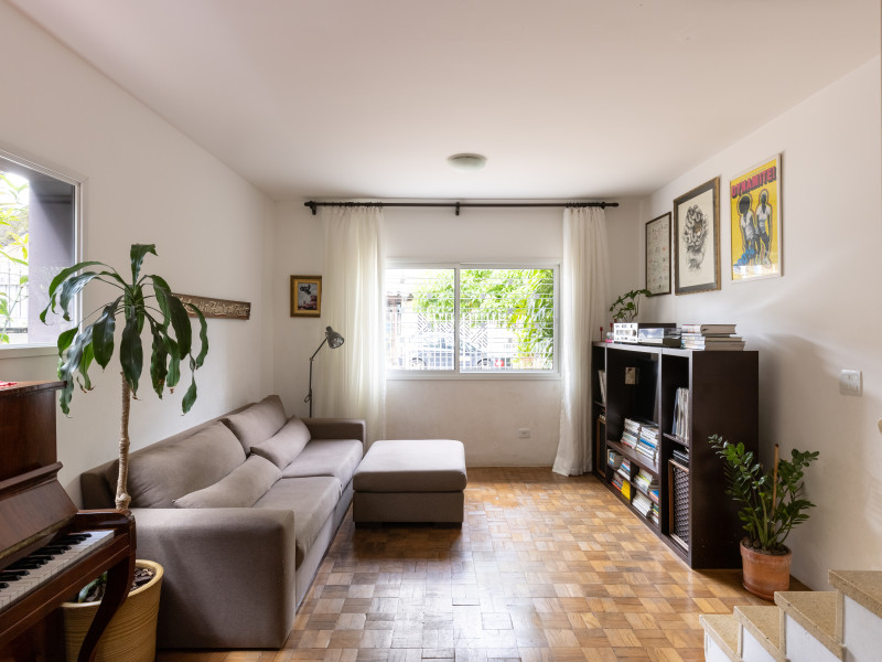 Casa à venda Pinheiros com 184m² e 2 quartos por R$ 2.300.000 - 6-sala-estar-baixares.jpg