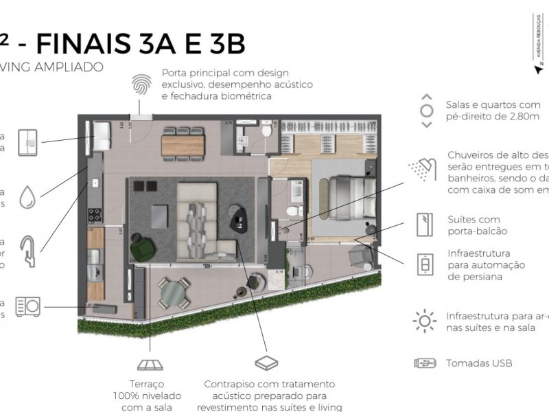 imóvel com 92m² - Cerqueira César - São Paulo