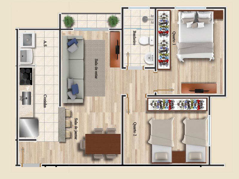 imóvel com 52m² - Jardim Bela Vista - Taubaté