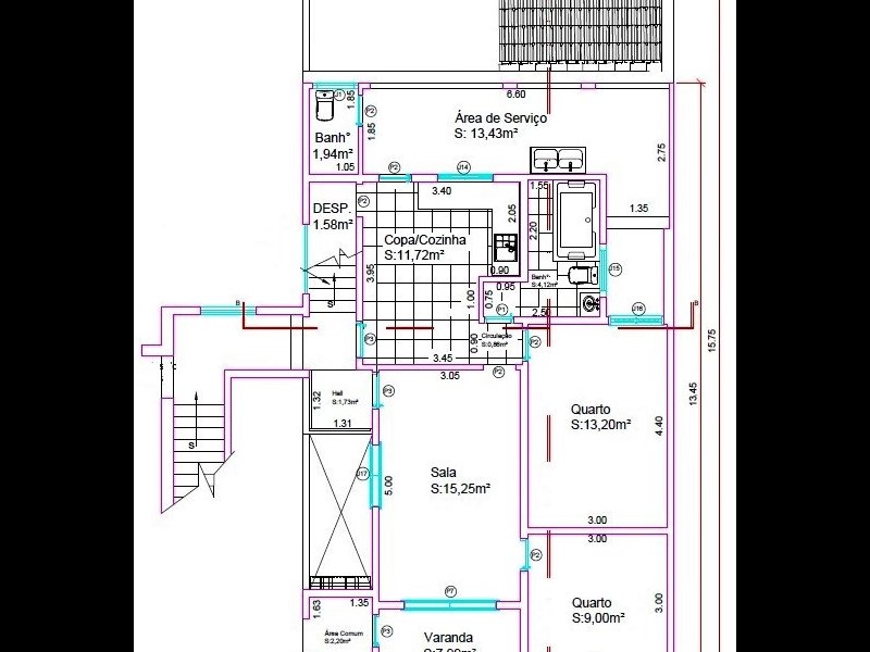 Apartamento à venda Centro com 84m² e 2 quartos por R$ 280.000 - 1289327669-plantacasahermann.jpg