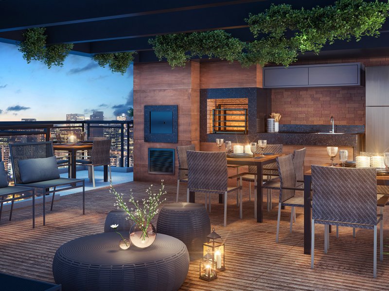 Apartamento à venda Butantã com 63m² e 2 quartos por R$ 852.000 - 1008429295-churrasqueira-rooftop.jpg