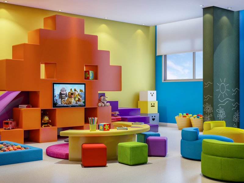 Apartamento à venda Butantã com 63m² e 2 quartos por R$ 852.000 - 1846858425-espaco-kids.jpg