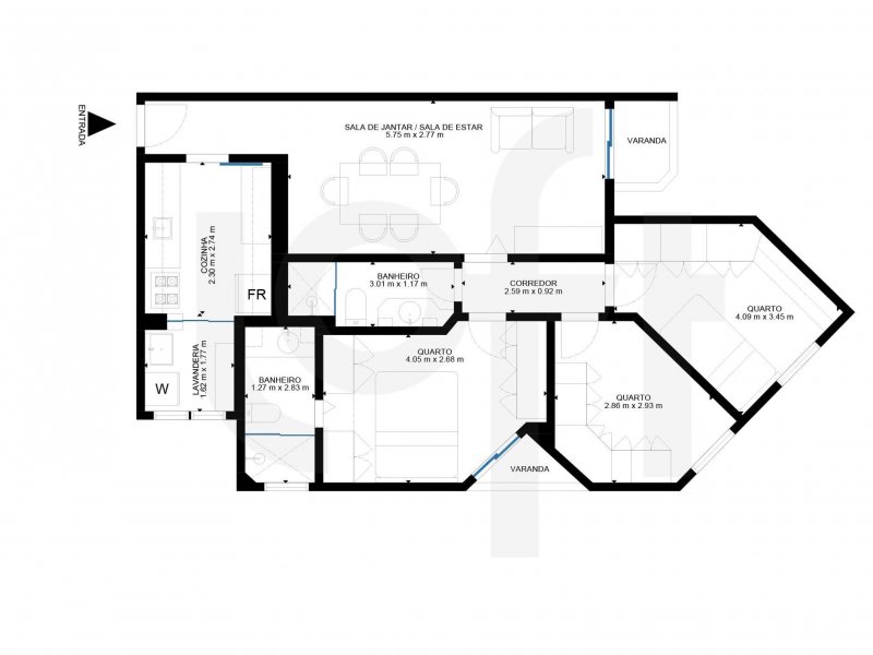 Apartamento à venda Lapa com 67m² e 3 quartos por R$ 650.000 - 1350444433-planta.jpg