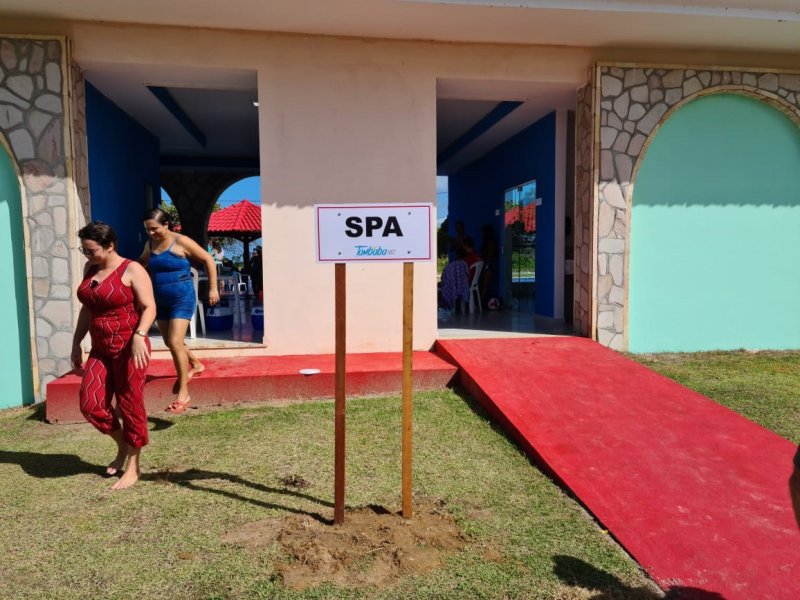 Terreno à venda Centro com 448m² e 1 quarto por R$ 90.000 - 599797172-entradaspa.jpg
