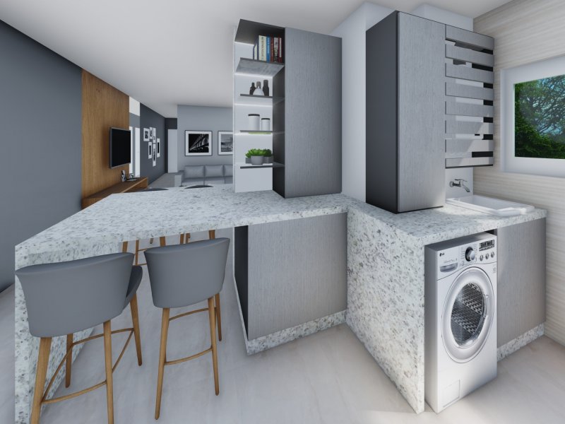Apartamento à venda Jardim Botânico com 75m² e 2 quartos por R$ 438.314 - 1390829414-lavanderia.jpg