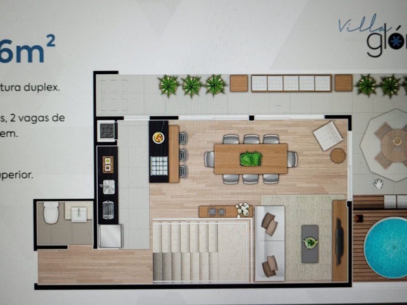 Cobertura à venda Alto da Glória com 136m² e 2 quartos por R$ 1.200.000 - 512100007-sup.jpeg