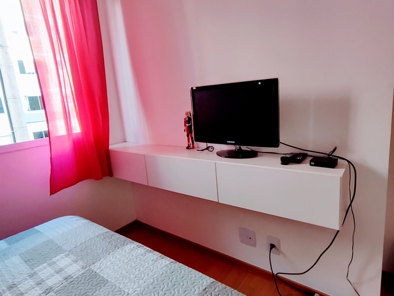 Apartamento para alugar Campo Grande com 40m² e 2 quartos por R$ 900 - 588583751-quarto-04.jpg