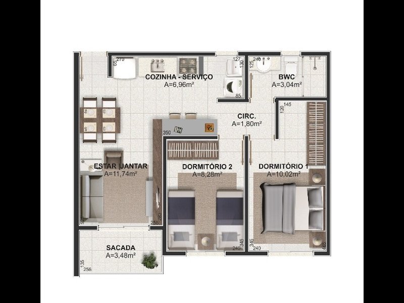 imóvel com 52000m² - São Sebastiao - Palhoça