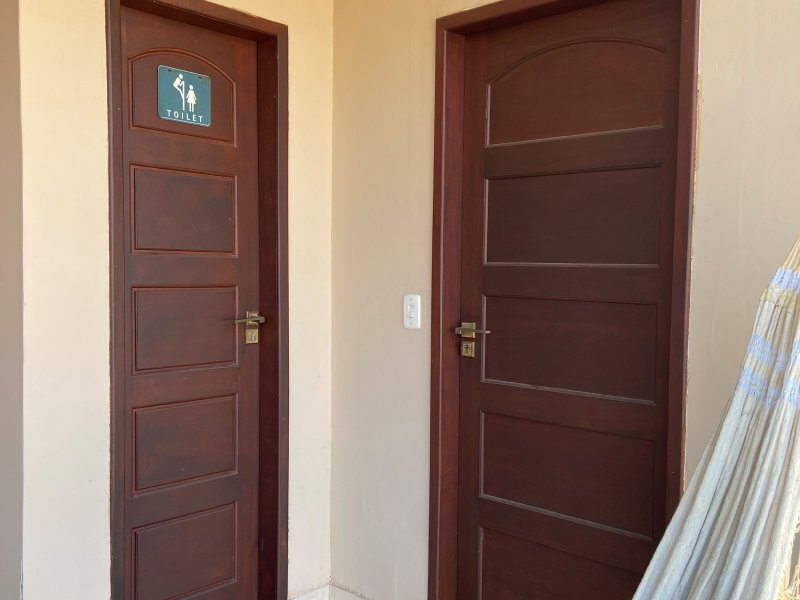 Casa de condomínio à venda Caluge com 250m² e 3 quartos por R$ 265.000 - 1636724752-entrada-banheiro.jpg