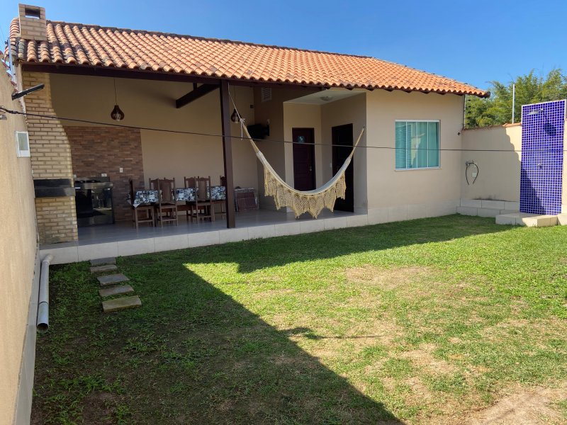 Casa de condomínio à venda Caluge com 250m² e 3 quartos por R$ 265.000 - 963732971-quintal-2.jpg