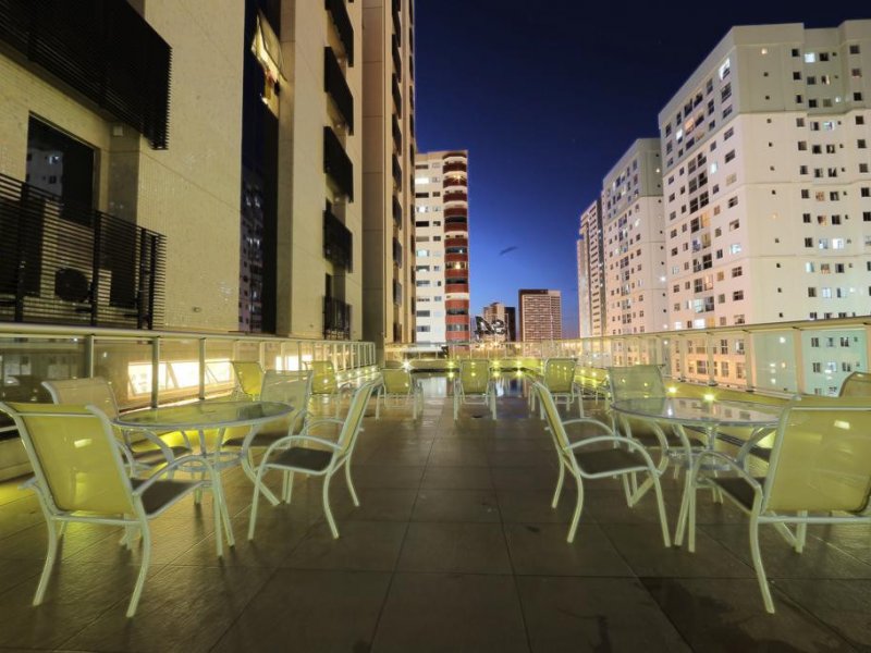 Apartamento à venda Centro com 28m² e 1 quarto por R$ 200.000 - 366885036-area-da-piscina.jpeg