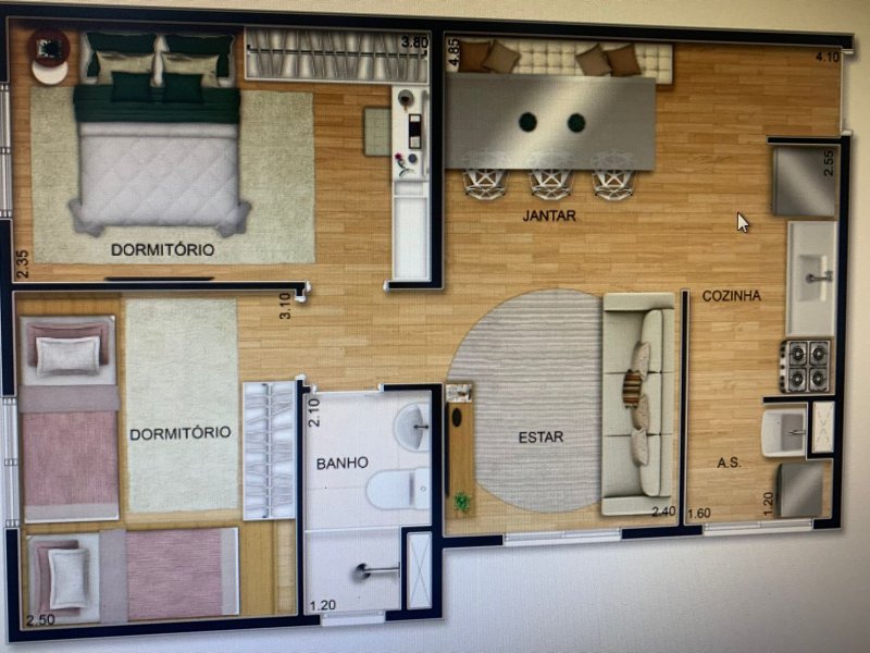 Apartamento à venda Cooperativa com 44m² e 2 quartos por R$ 223 - 349066627-whatsapp-image-2021-11-11-at-15.jpeg