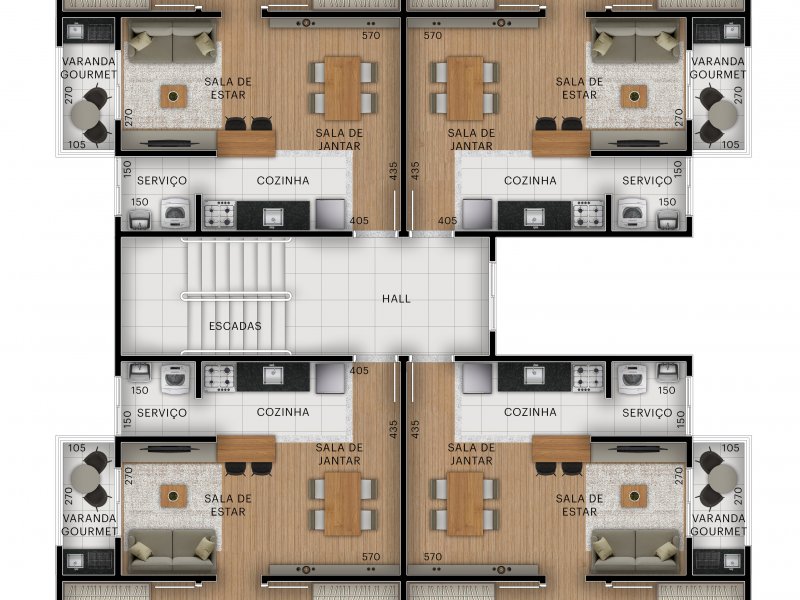 Apartamento à venda São José com 50m² e 2 quartos por R$ 170.000 - 209378269-planta-tipo.jpg