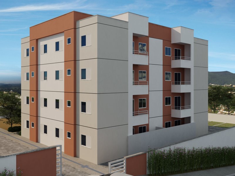 Apartamento à venda São José com 50m² e 2 quartos por R$ 170.000 - 845077995-fachada.jpg
