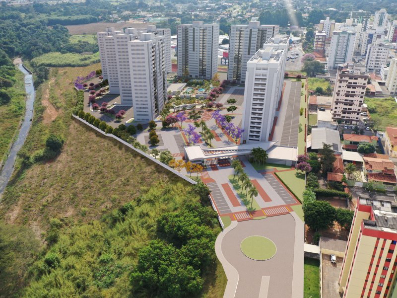 Apartamento à venda Águas Claras com 89m² e 3 quartos por R$ 500.000 - 1501460216-vista-aerea-torres.jpg
