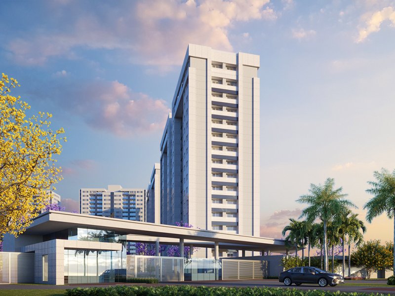 Apartamento à venda Águas Claras com 89m² e 3 quartos por R$ 500.000 - 1757473236-portaria.jpg