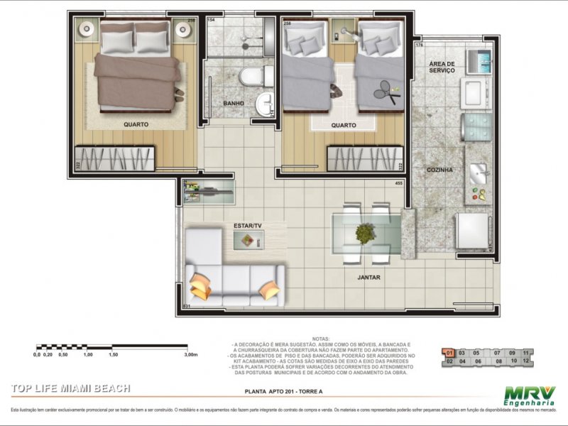 Apartamento à venda Centro com 45m² e 2 quartos por R$ 265.000 - 568817166-20140925110640-toplifemiamibeach-phapto201tra-2010-05-10.jpg