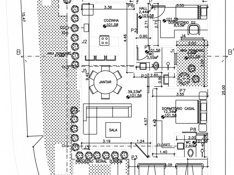 Casa de condomínio à venda jacaré com 140m² e 3 quartos por R$ 799.990 - 1069088398-planta.jpg