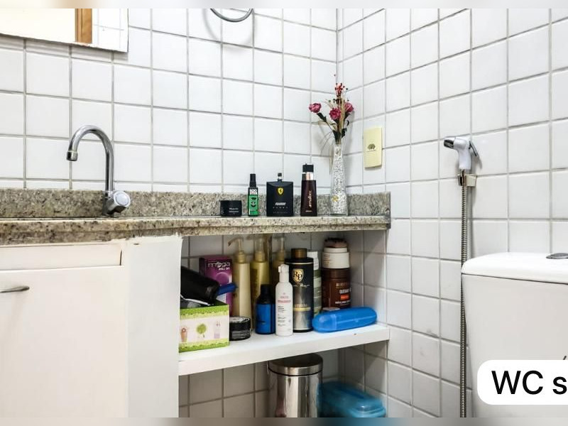 Apartamento à venda Rosarinho com 134m² e 4 quartos por R$ 1.100.000 - wc-social.jpg