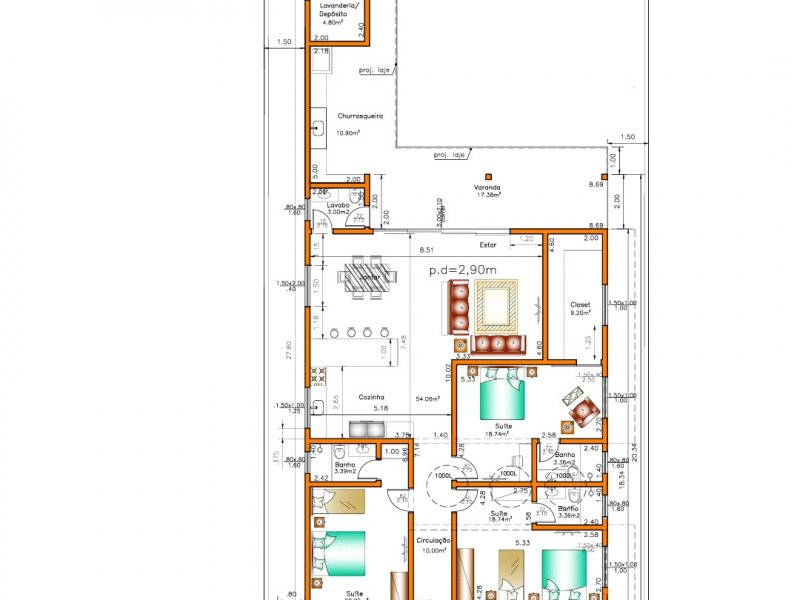 Casa à venda Centro com 242m² e 4 quartos por R$ 890.000 - 423467260-inbound1063983432536983932.jpg