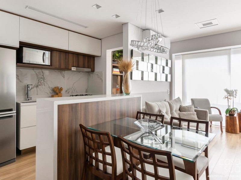 Apartamento à venda Vila Romana com 67m² e 2 quartos por R$ 1.325.000 - 16-sala-integrada-mesa-e-sofa-expansivel.JPG