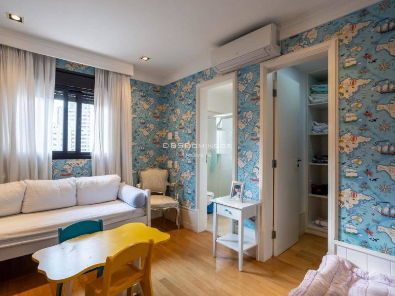 Apartamento à venda Planalto Paulista com 248m² e 4 quartos por R$ 3.700.000 - 1746367512-quarto-george.jpeg