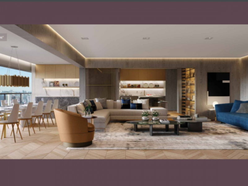 Apartamento à venda Vila Clementino com 158m² e 3 quartos por R$ 2.757.000 - 80035411-perspectivasala.png