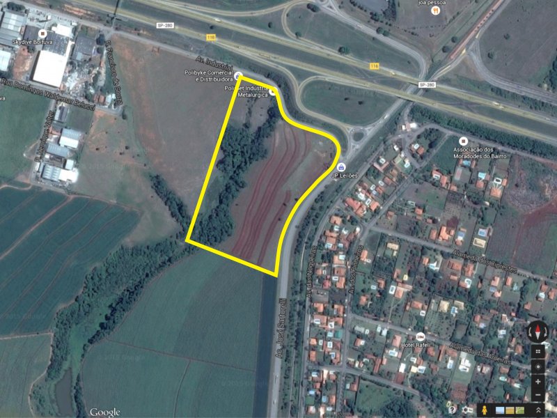Terreno à venda Vila Sao Vicente de Paula com 47000m² e 1 quarto por R$ 11.250.000 - 1553698373-terreno-paraquedismo-delimitacao.jpg