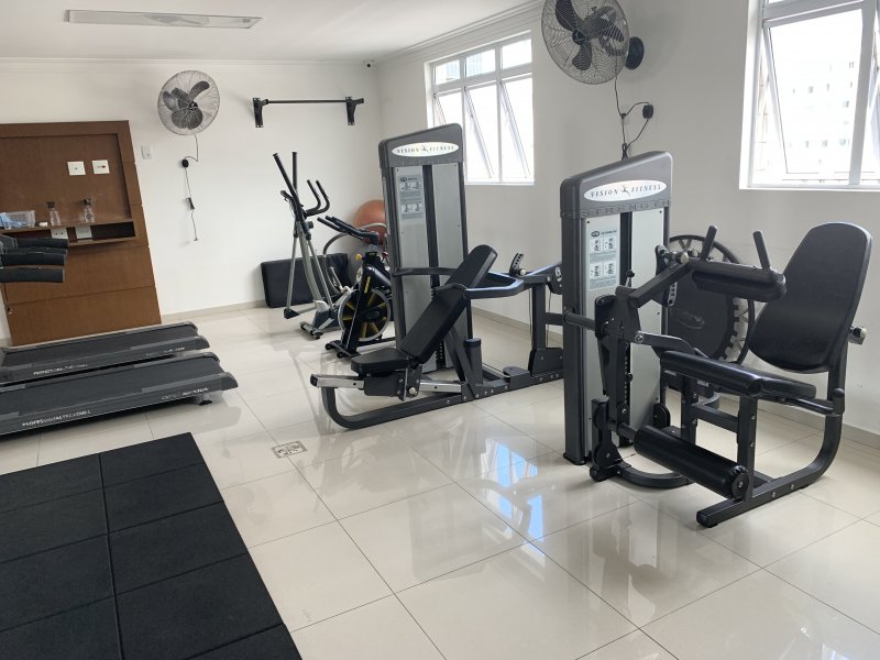 Apartamento à venda José Menino com 151m² e 3 quartos por R$ 1.300.000 - 1213138531-academia.JPG