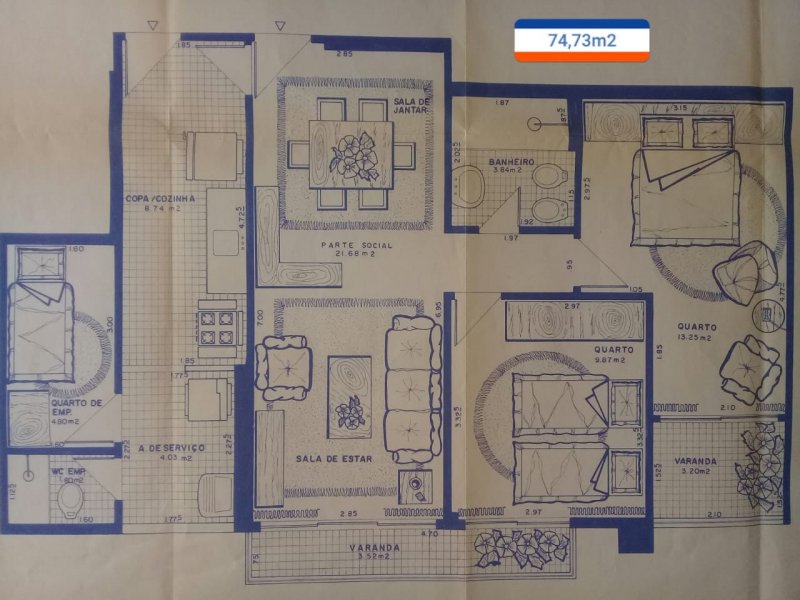 Apartamento para alugar Praça da Bandeira com 75m² e 3 quartos por R$ 1.990 - 771292266-apto-planta-baixa.jpg