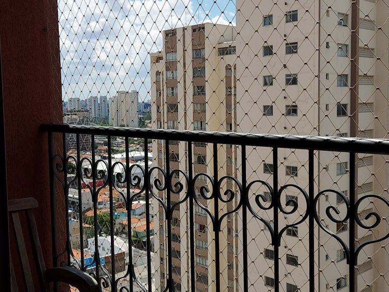 Apartamento à venda Vila Prudente com 66m² e 3 quartos por R$ 450.000 - 102259083-3-sala-vista-sacada-dia.jpg