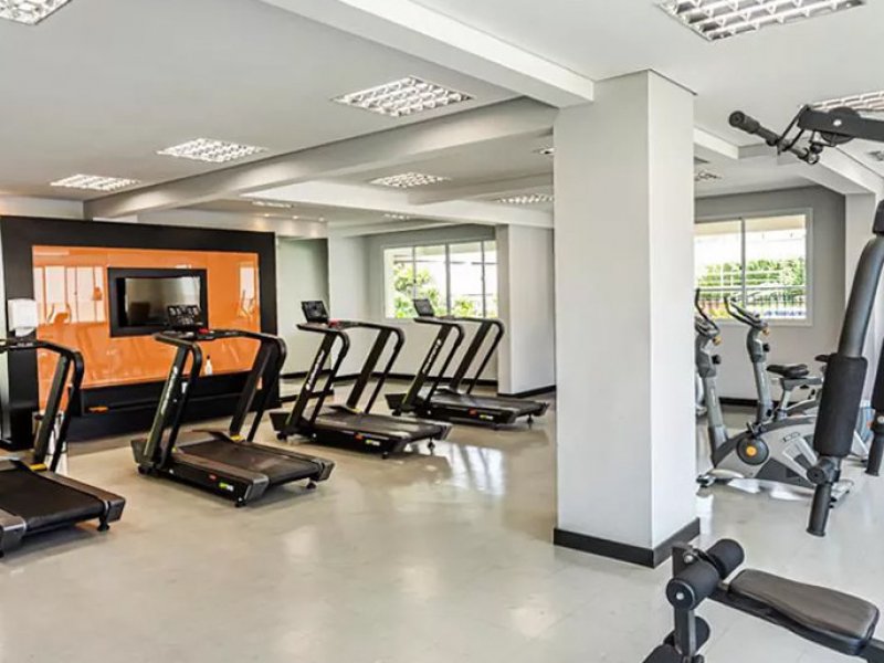 Apartamento à venda Vila Mangalot com 64m² e 2 quartos por R$ 700.000 - 261496919-academia.jpg
