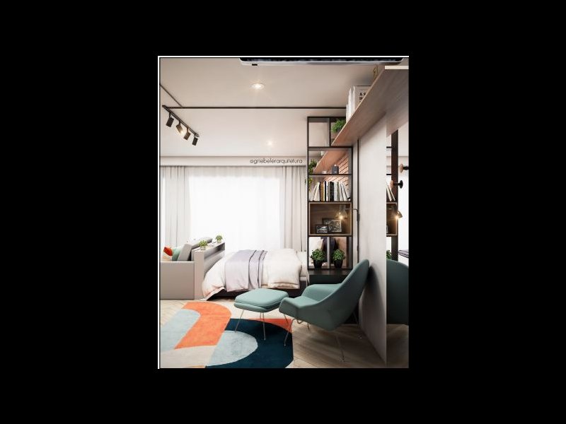 Apartamento à venda Chácara Santo Antônio (Zona Sul) com 44m² e 1 quarto por R$ 749.000 - 412681182-urb4.JPG