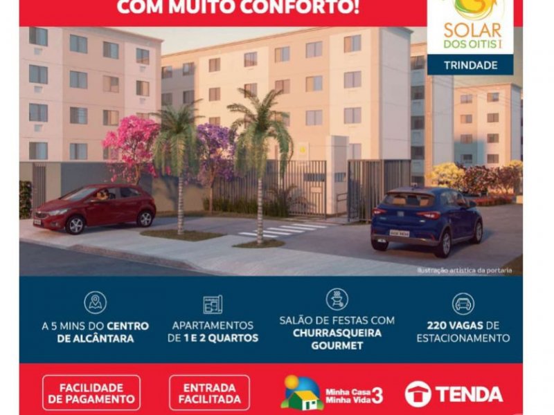 Apartamento à venda Trindade com 40m² e 2 quartos por R$ 133.000 - 1953960634-1.jpg