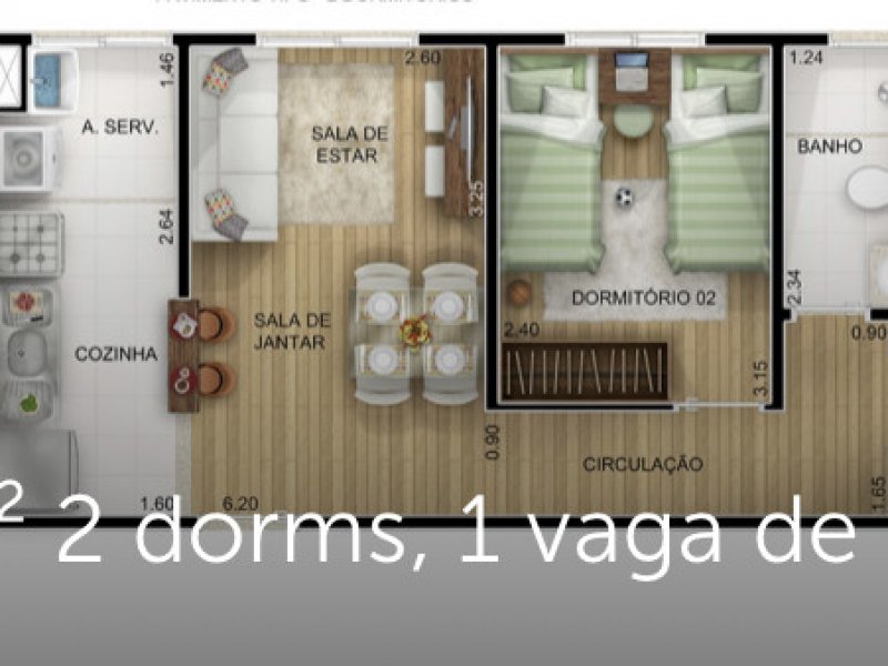 Apartamento à venda Colônia (Zona Leste) com 46m² e 2 quartos por R$ 300.000 - 499788730-8e79c003-968f-4a12-b85a-128caa079ee4.jpeg