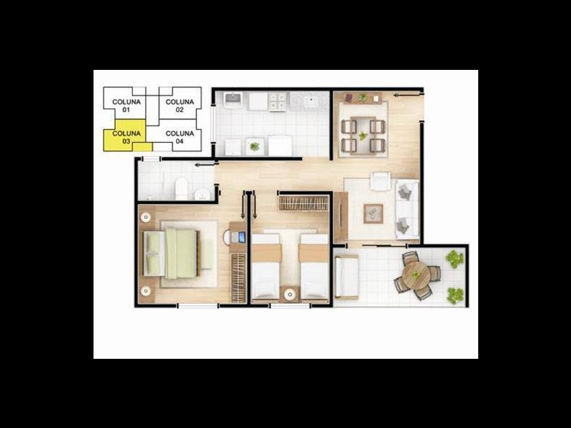 Apartamento à venda Parque Califórnia com 60m² e 2 quartos por R$ 120.000 - 760467023-images-58.jpeg