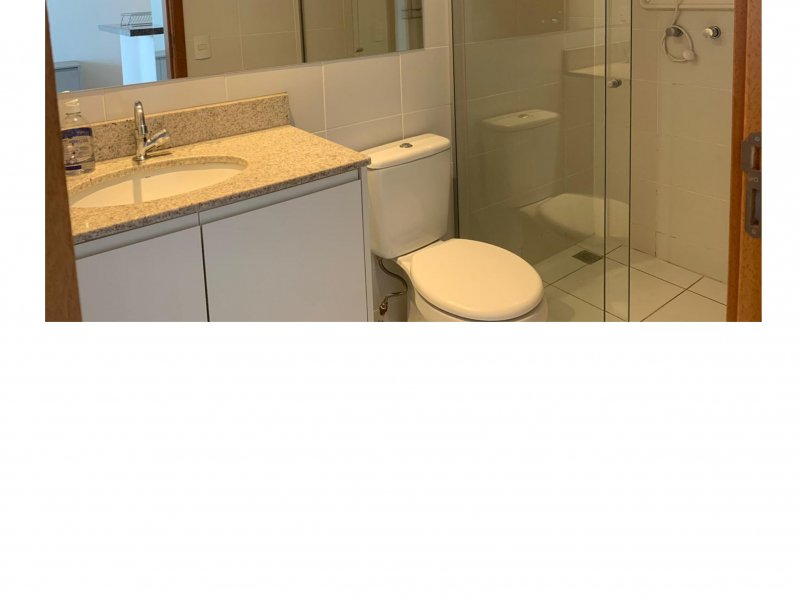 Apartamento para alugar Águas Claras com 37m² e 1 quarto por R$ 2.300 - 1241761383-foto-banheiro.JPG