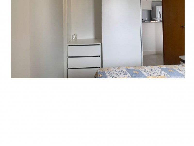 Apartamento para alugar Águas Claras com 37m² e 1 quarto por R$ 2.300 - 2023419440-foto-quarto-cama.jpg