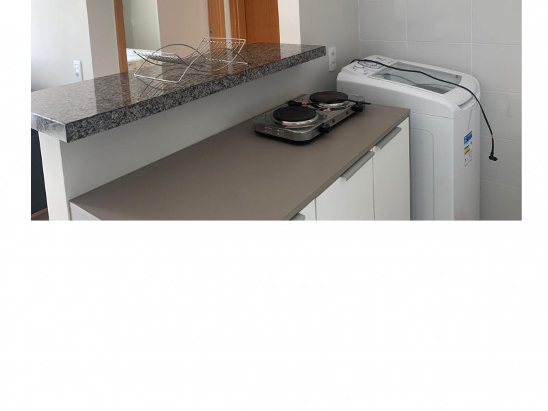 Apartamento para alugar Águas Claras com 37m² e 1 quarto por R$ 2.300 - 2025617909-foto-bancada-cozinha.JPG