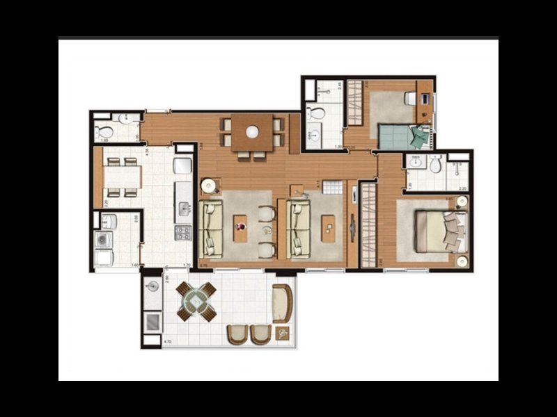 Apartamento à venda Mooca com 100m² e 3 quartos por R$ 895.000 - 1605286722-81c3f60d-a7ba-45bb-876a-18dcf780a100.jpeg
