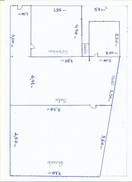 Apartamento à venda Bela Vista com 57m² e 1 quarto por R$ 370.000 - 494433397-0001-esquema-medidas.jpeg