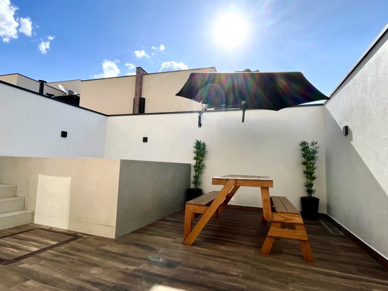 Casa de condomínio à venda Fazenda Santa Cândida com 102m² e 3 quartos por R$ 1.050.000 - 1284356825-14-quintal-1.jpeg