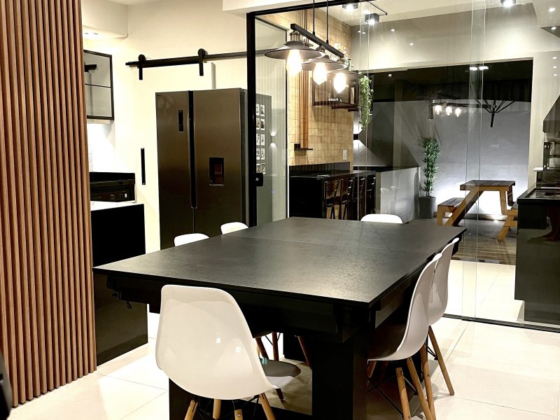 Casa de condomínio à venda Fazenda Santa Cândida com 102m² e 3 quartos por R$ 1.050.000 - 1292082739-06-sala-de-jantar-3.jpeg