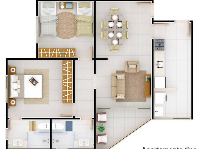 Apartamento à venda Morada do Acampamento com 70m² e 2 quartos por R$ 250.000 - 2517125-15585111-1774519536148762-7156580266037136135-o-1.jpg